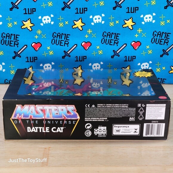 Mattel Masters Of The Universe He-Man Battle Cat Cringer Retro Action Figure New - Picture 3 of 9